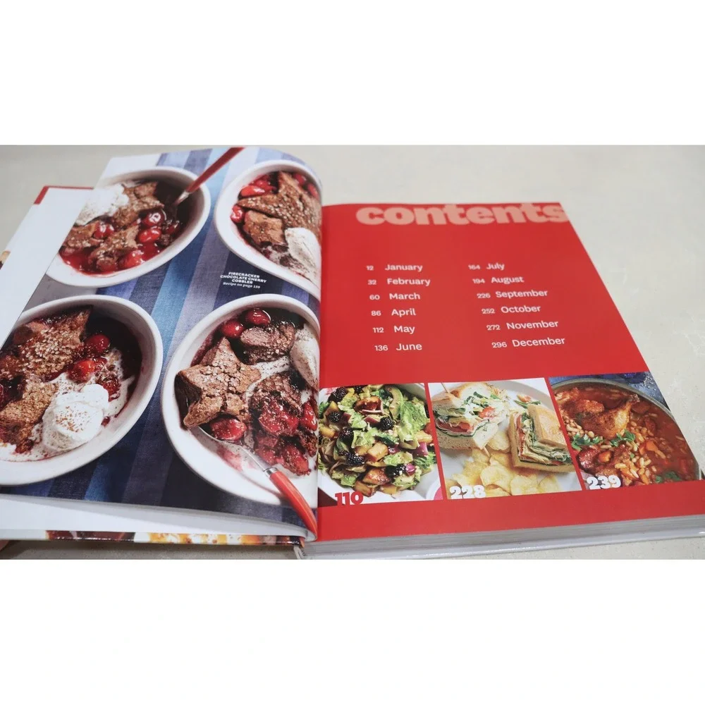 Better Homes and Gardens Annual Recipes 2015 Hardcover Cookbook 250+ Recipes